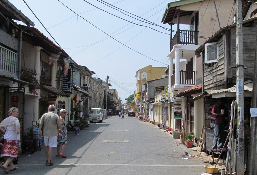 Galle fort - dutch houses