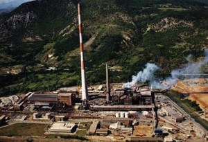 At time the ecological price is too high. Svetca factories, Mitrovica, Kosovo. Photo: Å. Bjørke