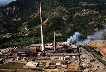 At time the ecological price is too high. Svetca factories, Mitrovica, Kosovo. Photo: Å. Bjørke
