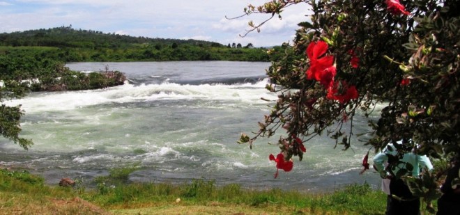The White Nile starts here, at Jinja, Uganda. Lake Victoria throws itself into the river. What happens to the flow of the Nile with climate change, more irrigation on the shores of the lake, and more dams along the river?