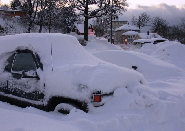 Heavy snow must be expected in the Nordic countries
